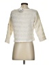 A.gain 100% Polyester Ivory 3/4 Sleeve Top Size S - photo 2