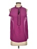 Assorted Brands 100% Silk Purple Sleeveless Silk Top Size S (estimated) - photo 1