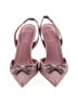Black Suede Studio Pink Heels Size EU 39 - photo 2