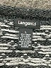 tangents Argyle Black Pullover Sweater Size L - photo 4