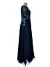 Xscape 100% Polyester Blue Cocktail Dress Size 6 - photo 4