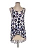 Akemi + Kin Multi Color Silver Sleeveless Top Size S - photo 1
