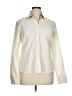 Tailoring 100% Cotton Color Block Ivory Long Sleeve Button-Down Shirt Size 14 - photo 1