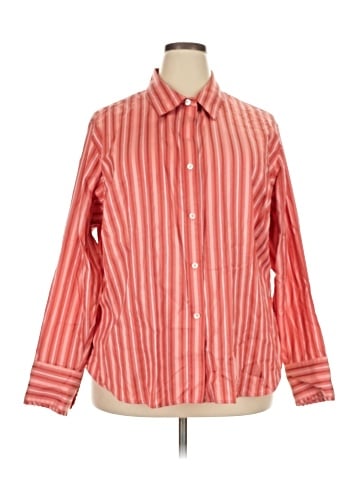 Liz Claiborne Long Sleeve Button-Down Shirt (view 1)