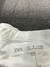 Zara Ivory Short Sleeve Henley Size 6 - photo 3