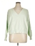 Express Green Pullover Sweater Size XL - photo 1