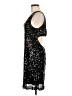 Argenti 100% Polyester Stars Black Cocktail Dress Size 8 - photo 5