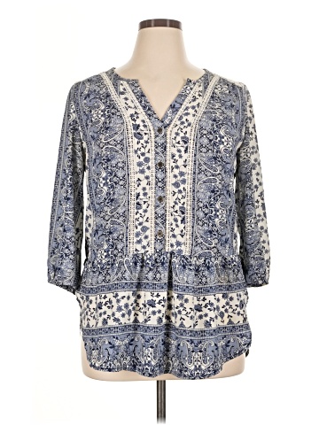 Jolt 3/4 Sleeve Blouse (view 1)