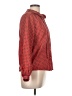 Assorted Brands Houndstooth Red Long Sleeve Blouse Size 12 - photo 4