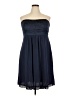 David's Bridal 100% Polyester Solid Blue Cocktail Dress Size 18 - photo 1