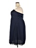 David's Bridal 100% Polyester Solid Blue Cocktail Dress Size 18 - photo 5