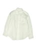 Crewcuts Solid Ivory Long Sleeve Button-Down Shirt Size 8 - photo 1