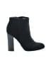 Bamboo Black Ankle Boots Size 7 1/2 - photo 1