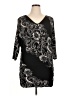 White House Black Market Black 3/4 Sleeve Top Size XL - photo 1