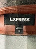Express 100% Polyester Brown Faux Leather Skirt Size 16 - photo 4