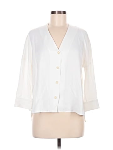 Sandro 3/4 Sleeve Blouse (view 1)