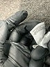 Le Suit 100% Polyester Black Blazer Size 6 - photo 7