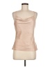OLM 100% Polyester Tan Sleeveless Blouse Size M - photo 1