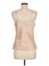OLM 100% Polyester Tan Sleeveless Blouse Size M - photo 2