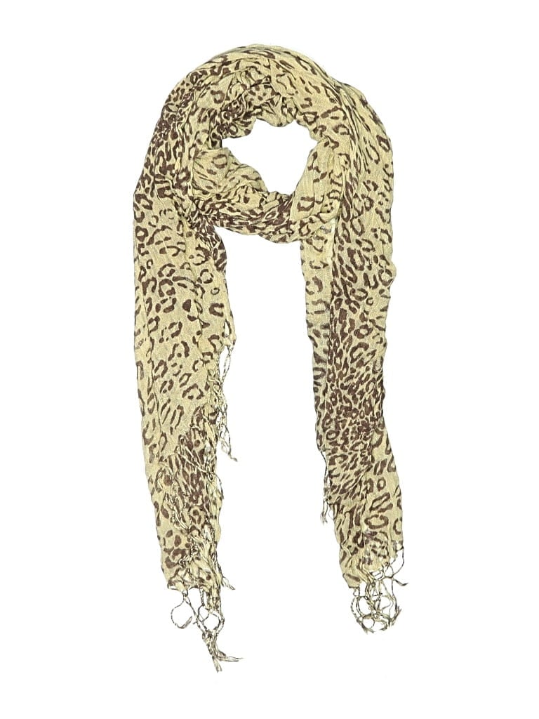 Pre-owned Unbranded Scarf In Tan