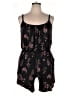 Kaileigh Floral Black Romper Size XL - photo 1