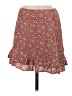 Lulus 100% Rayon Paisley Red Casual Skirt Size S - photo 1
