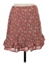 Lulus 100% Rayon Paisley Red Casual Skirt Size S - photo 2