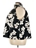 Lands' End Floral Black 3/4 Sleeve Blouse Size 3X - photo 5
