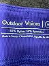 Outdoor Voices Color Block Blue Active Pants Size M - photo 4