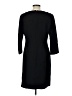 Talbots Solid Black Casual Dress Size 12 - photo 2