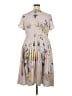 Leith Print Gray Casual Dress Size 2X - photo 2