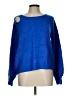 Bar III 100% Acrylic Blue Pullover Sweater Size L - photo 1