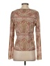 J.Jill 100% Polyester Brown Long Sleeve Top Size S - photo 2