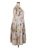 Leith Print Gray Casual Dress Size 2X - photo 4