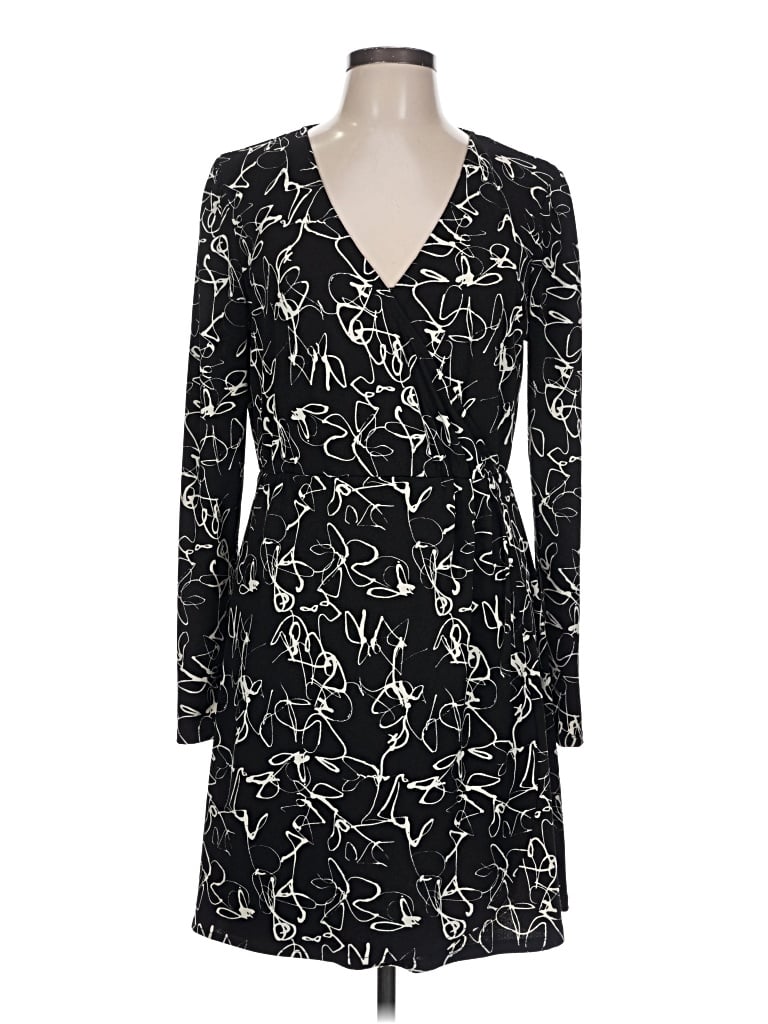 Pre-owned Nine West Casual Dress In Black