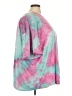 Shein 100% Polyester Tie-dye Pink Short Sleeve T-Shirt Size 28 - photo 4