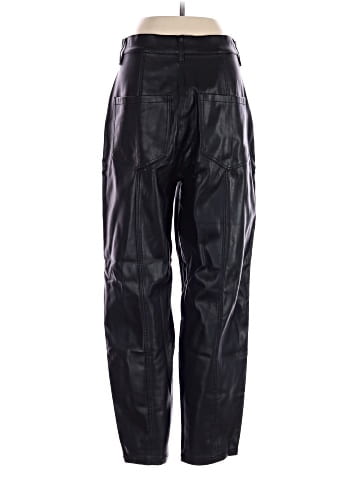 Zara Faux Leather Pants (view 2)