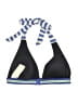 Boden Stripes Blue Swimsuit Top Size 6 - photo 2