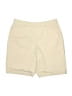 Dockers Solid Ivory Khaki Shorts Size 8 - photo 1