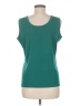 misook Green Sleeveless Top Size M - photo 2