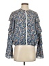 Ali & Jay 100% Polyester Blue Long Sleeve Blouse Size S - photo 1