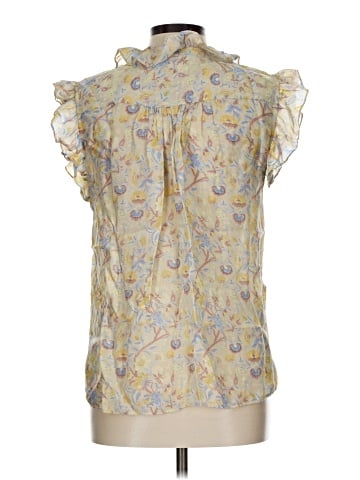 Mes Demoiselles Paris Sleeveless Button-Down Shirt (view 2)