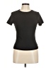 Trendy Queen Black Short Sleeve Turtleneck Size M - photo 1