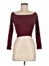 Assorted Brands Burgundy 3/4 Sleeve Top Size M - photo 1