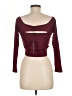 Assorted Brands Burgundy 3/4 Sleeve Top Size M - photo 2