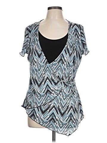 DressBarn Short Sleeve Blouse (view 1)