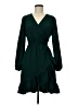 Unbranded Solid Green Cocktail Dress Size M - photo 1