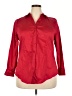 Lane Bryant Red 3/4 Sleeve Button-Down Shirt Size 18 - photo 1