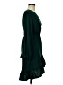 Unbranded Solid Green Cocktail Dress Size M - photo 4