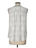 Daniel Rainn Silver Sleeveless Blouse Size L - photo 2